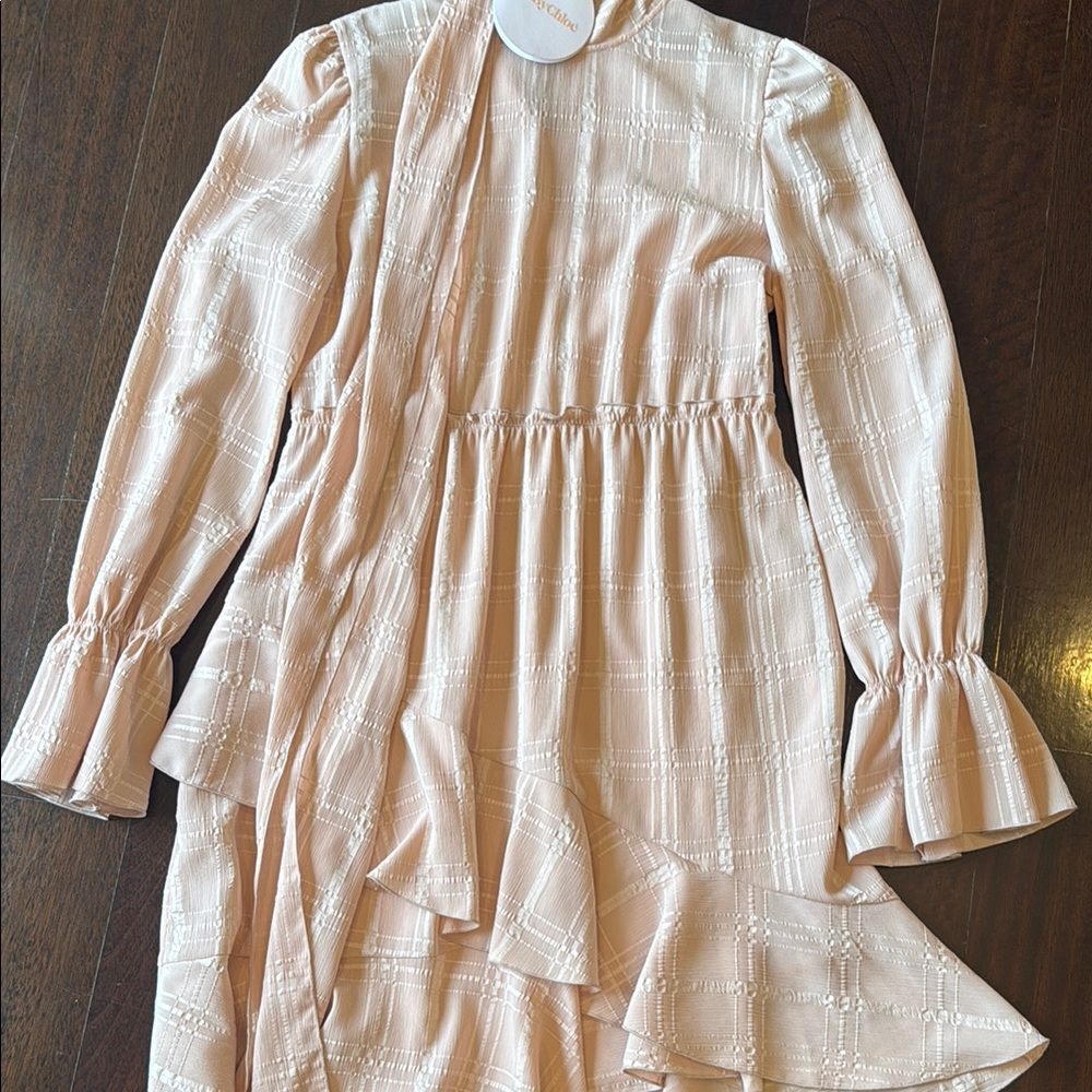 Elegant Kids Dress in Soft Pink